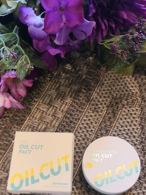 Oil Cut Pact Matte Setting Powder-001 Skin Mattifying